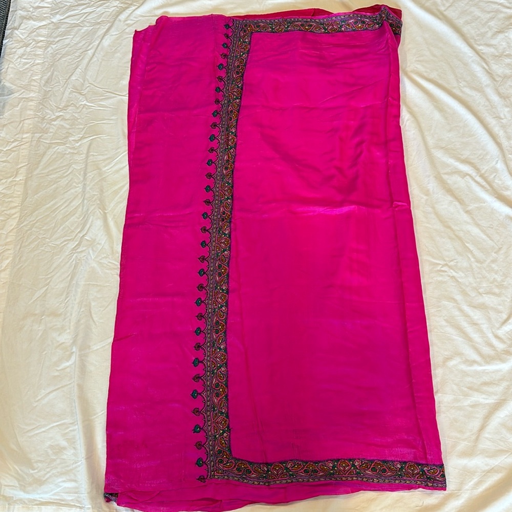 Silk chiffon Saree